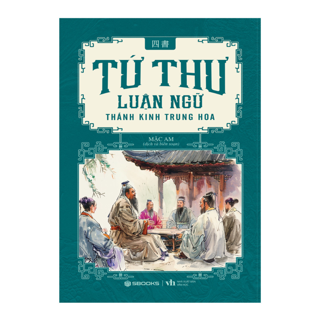 Combo 4 Sách Cuốn Tứ Thư: Đại Học + Luận Ngữ + Trung Dung + Mạnh Tử - SBOOKS OFFICIAL