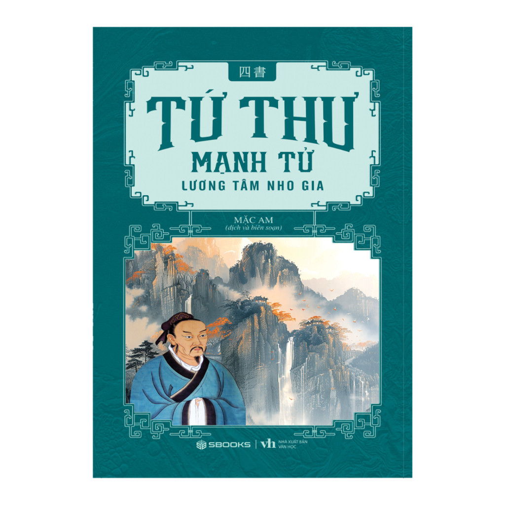 Combo 4 Sách Cuốn Tứ Thư: Đại Học + Luận Ngữ + Trung Dung + Mạnh Tử - SBOOKS OFFICIAL