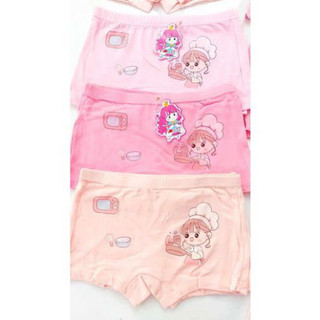 Combo 10 quần chip bé gái hình cô gái , đồ lót cho bé gái, quần lót bé gái hàng quảng châu 9 -34kg