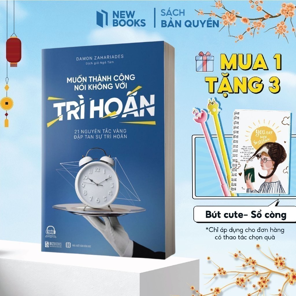 Ảnh Combo Sách Đừng Làm Việc Chăm Chỉ Làm Việc Thông Minh Kỷ Luật Tự Thân, Muốn Thành Công Nói Không Với Trì Hoãn,- Bizbooks 3