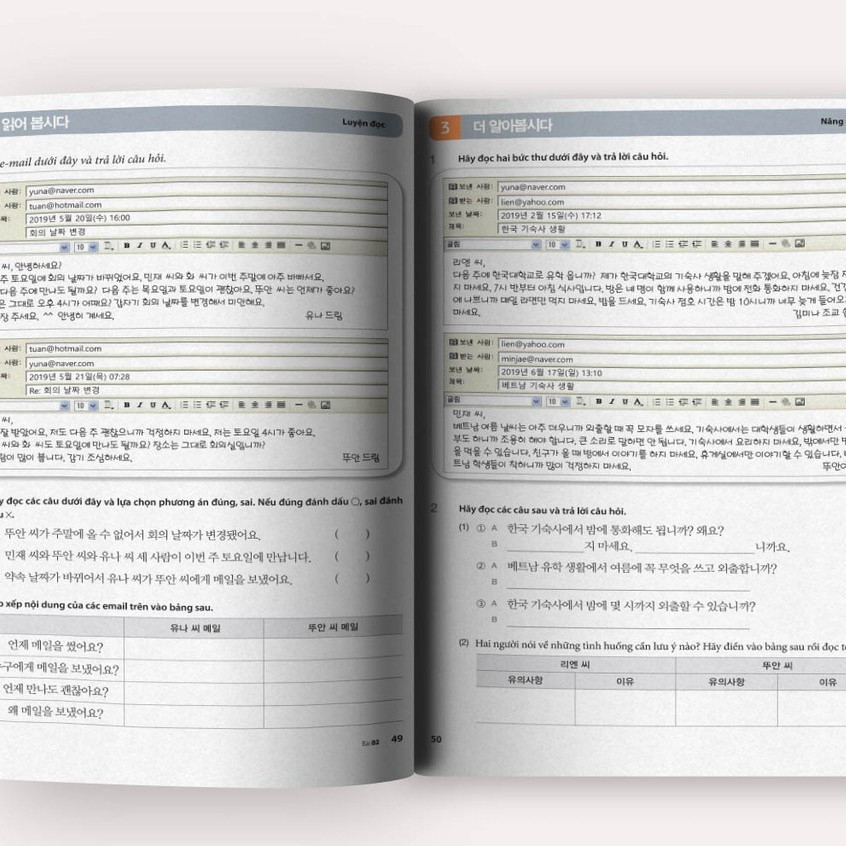 Ảnh Sách Tiếng Hàn Tổng Hợp Dành Cho Người Việt Nam Sơ Cấp 1, Giáo Trình Và Bài Tập - Bizbooks 4