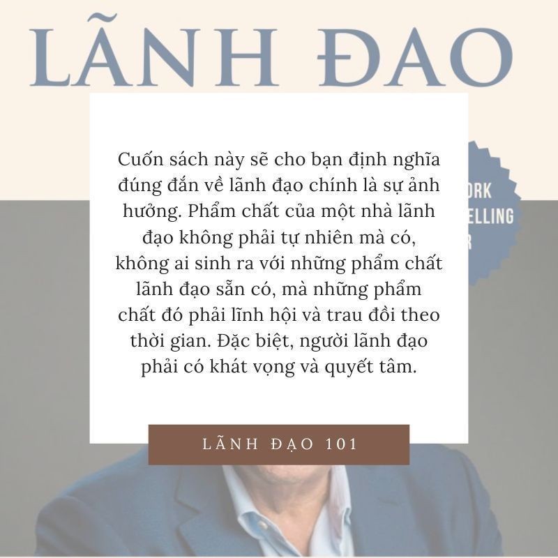 Ảnh Sách - Tinh hoa lãnh đạo: 101 những điều nhà lãnh đạo xuất chúng cần biết 3
