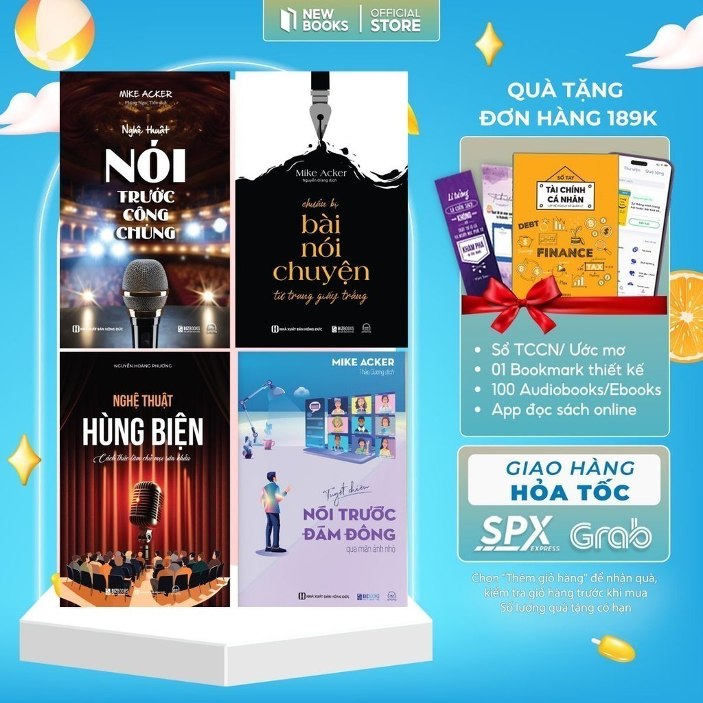 Ảnh Sách- Tuyệt chiêu nói trước đám đông, Chuẩn bị bài nói chuyện, Nghệ thuật hùng biện, Nghệ thuật nói trước công chúng 1