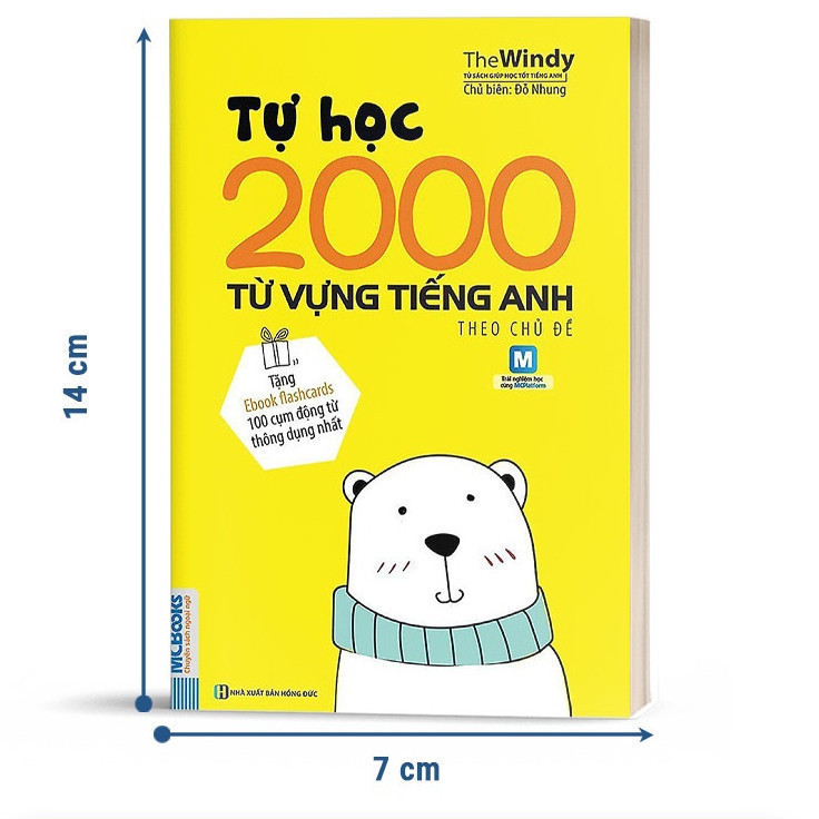 Ảnh Tự Học 2000 Từ Vựng Tiếng Anh Theo Chủ Đề Phiên Bản Khổ Nhỏ Dành Cho Người Học Căn Bản - Sách Học Kèm App Online Newbook 4