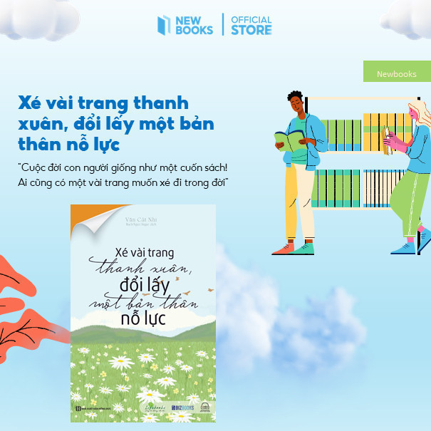 Ảnh Sách Xé Vài Trang Thanh Xuân, Đổi Lấy Một Bản Thân Nỗ Lực Phát triển bản thân Tác Giả Văn Cát Nhi Bizbooks 4