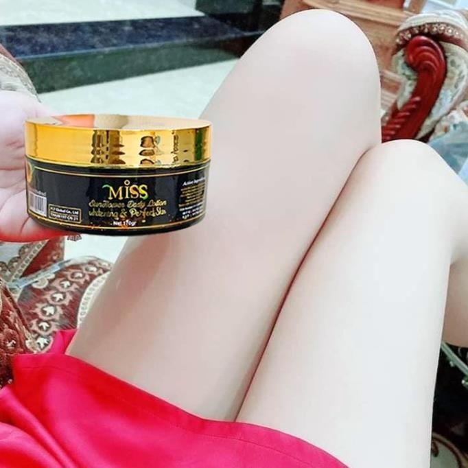 [MUA 2 TẶNG 1] Kem Body Miss Thái Lan hàng xách tay trắng bật tone hồng hào quyến rũ 170gr (có tem bảo hành và tem phụ)