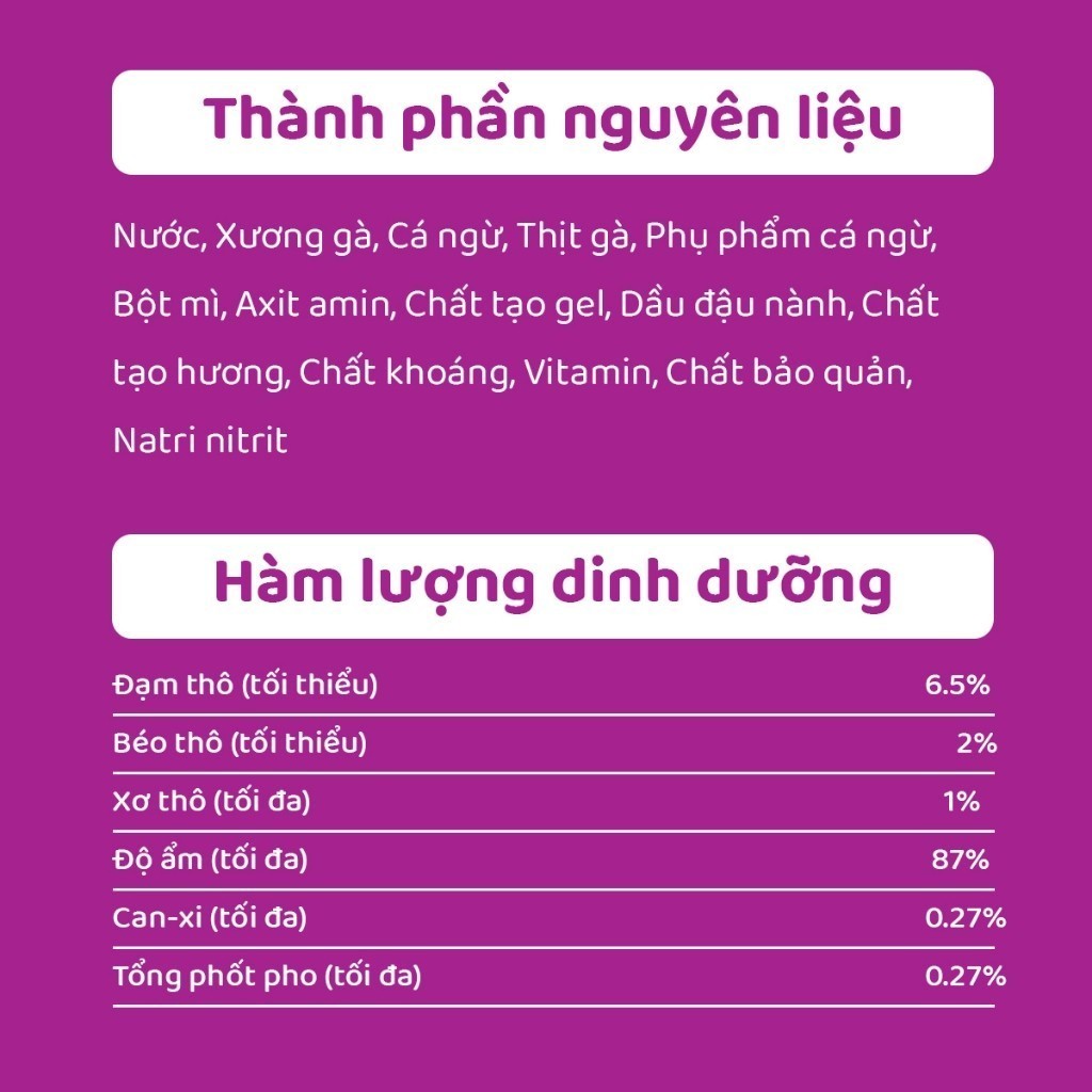 Ảnh Thức ăn cho mèo con WHISKAS Junior dạng sốt – túi 80g, 24 gói 3
