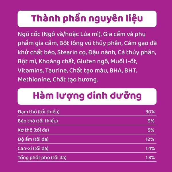 Ảnh Thức ăn mèo Whiskas vị cá biển 7kg 4