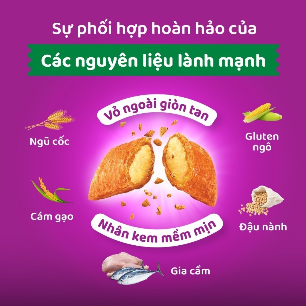 Ảnh Thức ăn dạng hạt khô cho mèo lớn WHISKAS - 1.2 kg 3