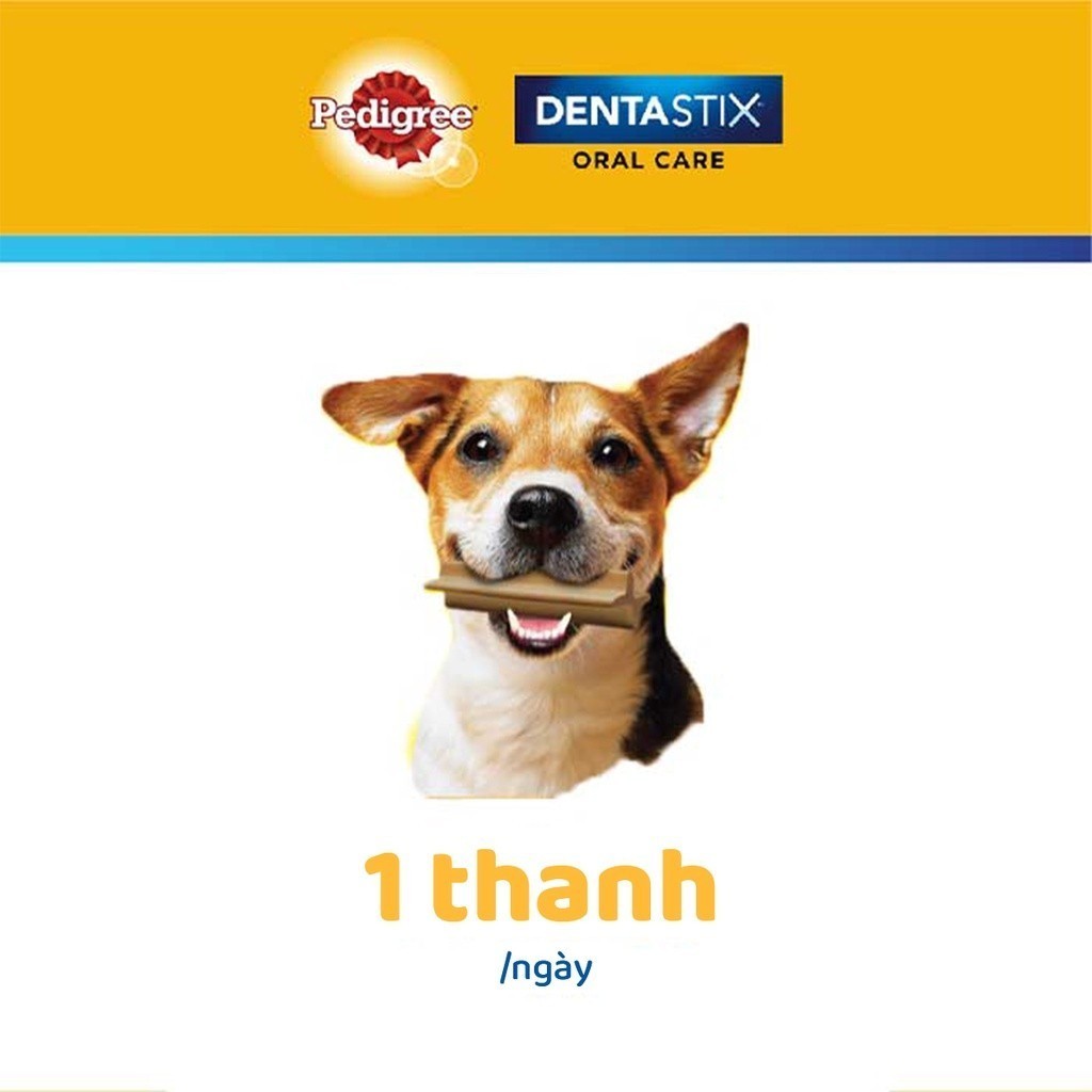 Ảnh Bánh xương cho chó con PEDIGREE Dentastix (3 gói, 56g) 3