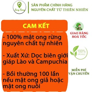 Mật Ong Hoa Nhãn Nguyên Chất LengKengFarm 100% Tự Nhiên - Mật Ong Rừng Già Campuchia - Mật Ong Hoa Cà Phê