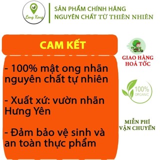 Mật Ong Hoa Nhãn Nguyên Chất LengKengFarm 100% Tự Nhiên - Mật Ong Rừng Già Campuchia - Mật Ong Hoa Cà Phê