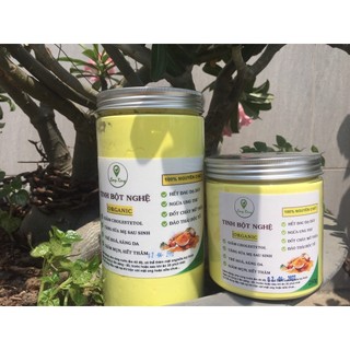 Tinh Bột Nghệ Nguyên Chất Organic LengKengFarm Từ Bột Nghệ Tươi