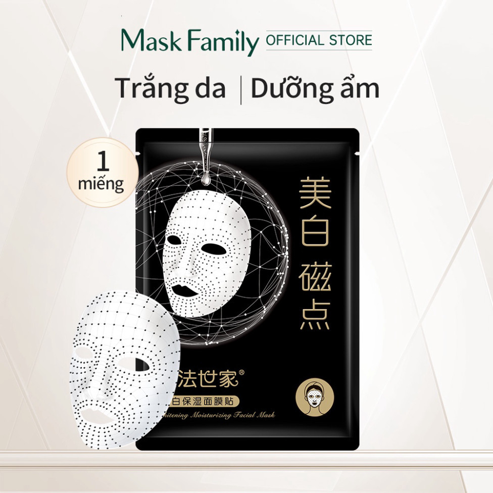 MUA1TANG1 Mặt Nạ MASK FAMILY Cung Cấp Độ Ẩm, Giúp Da Trắng Sáng, Se Khít Lỗ Chân Lông, Dành Cho Mọi Loại Da 25ml