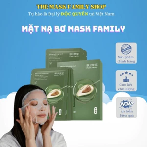 MUA1TANG1 Mặt nạ bơ Avocado Mask Family chống lão hoá, se khít lỗ chân lông, giúp da mềm mịn,căng bóng cho mọi loại da