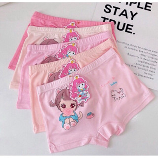 Combo 10 quần lót bé gái 8-33kg, quần chíp đùi quảng châu cho bé gái chất cotton 4 chiều có giãn thấm hút mồ hôi cực tốt