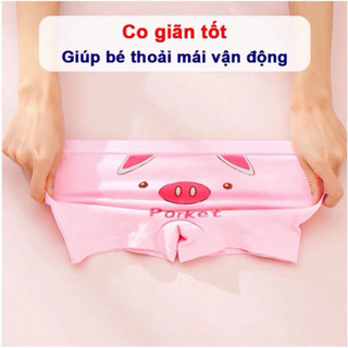Combo 10 quần lót bé gái 8-33kg, quần chíp đùi quảng châu cho bé gái chất cotton 4 chiều có giãn thấm hút mồ hôi cực tốt