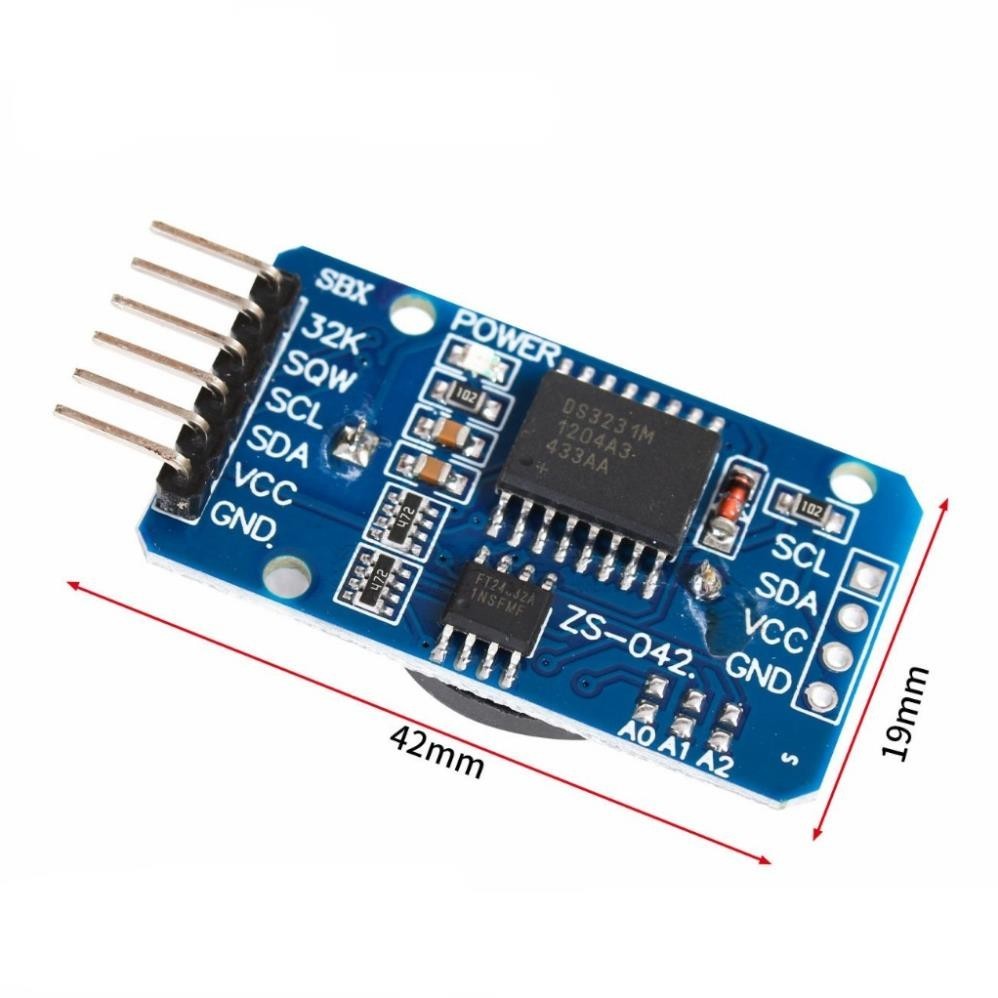 Module thời gian thực DS3231 AT24C32 kèm pin, độ chính xác cao | Shopee ...