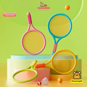 Bộ Vợt Cầu Lông Kiêm Vợt Tennis Kèm 1 Bóng 1 Cầu - Đồ Chơi Ngoài Trời Cho Trẻ Em Thúc Đẩy Khả Năng Vận Động Cho Các Bé