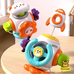 Khối bận rộn montessori cho bé từ 6 tháng tuổi, đồ chơi BUSY CUBE giúp bé rèn luyện vận động tinh phát triển trí tuệ