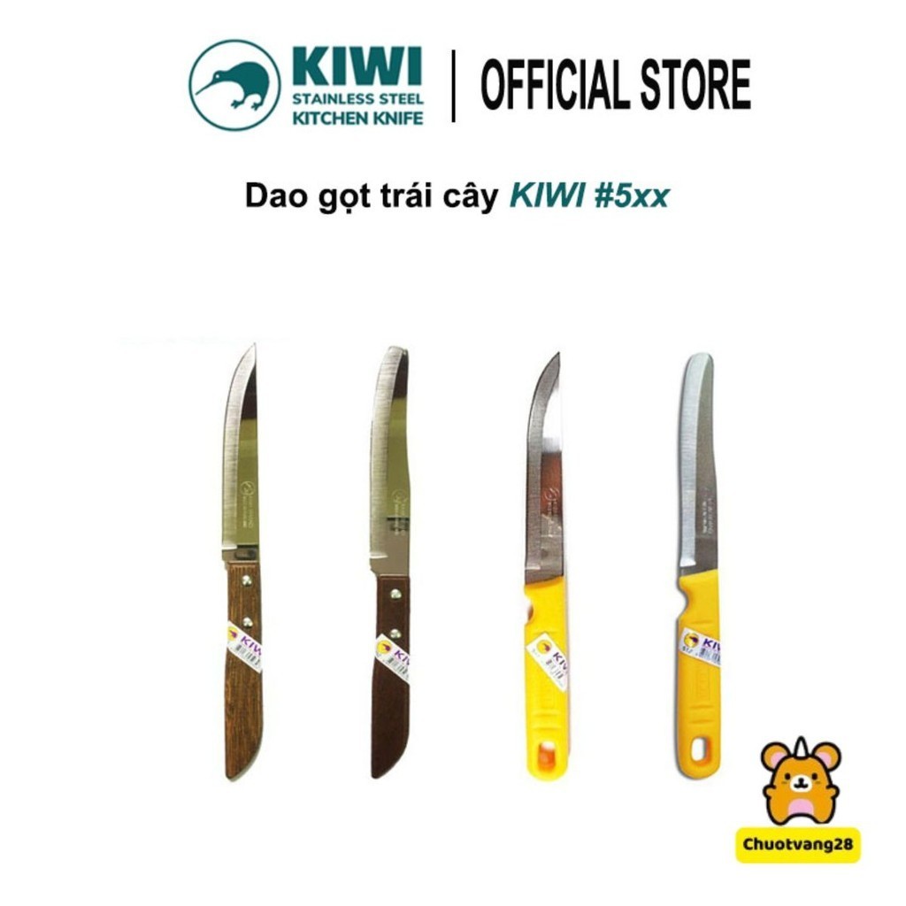 Dao cán vàng gọt trái cây Kiwi Thái Lan