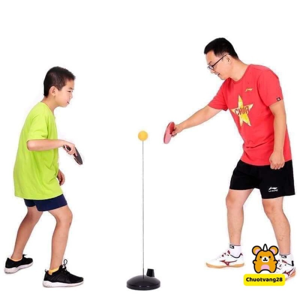 Bộ đồ chơi bóng bàn phản xạ giúp phát triển thể lực
