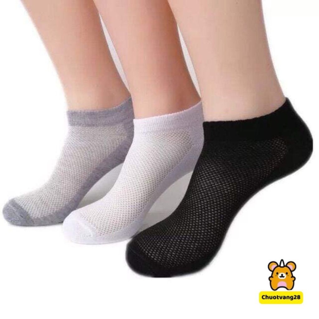 Combo 10 tất lưới thoáng khí