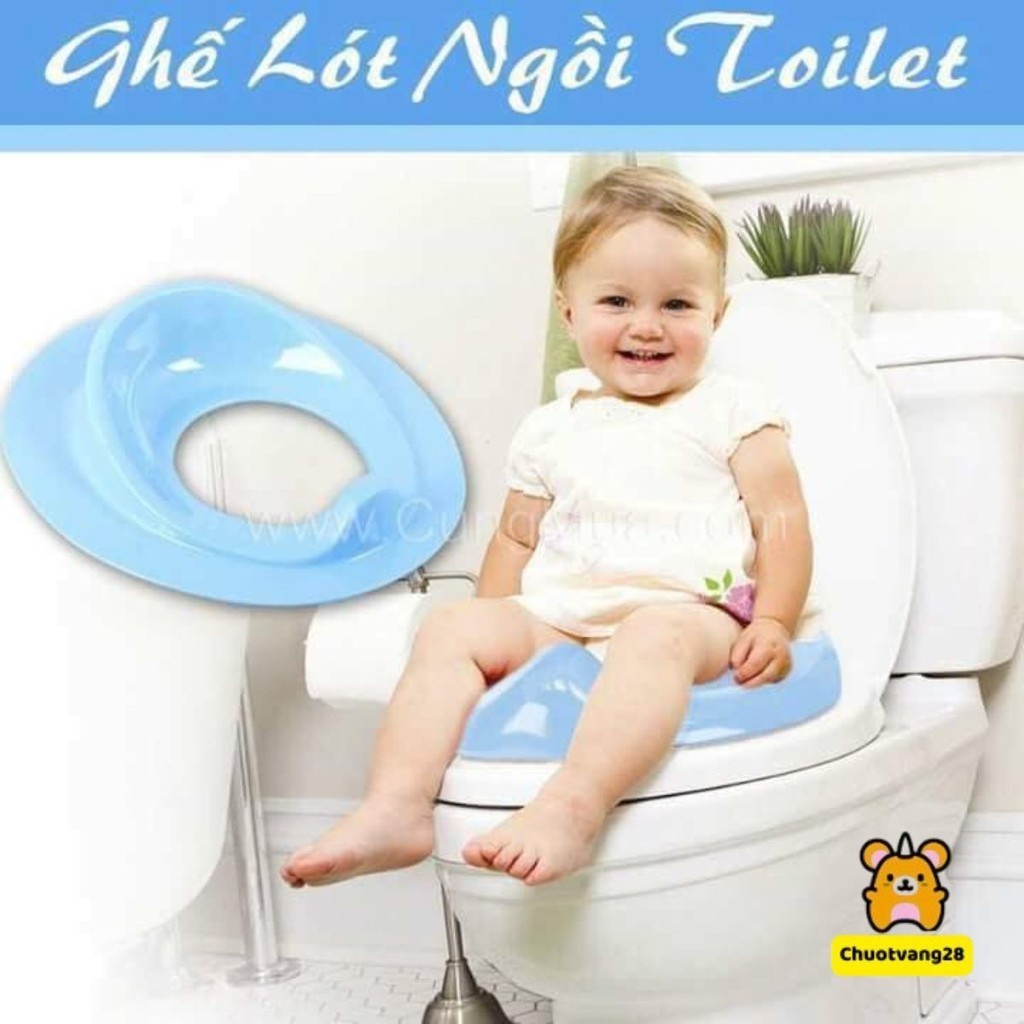 Dụng cụ Thu nhỏ bồn cầu cho bé ngồi toilet tiện lợi