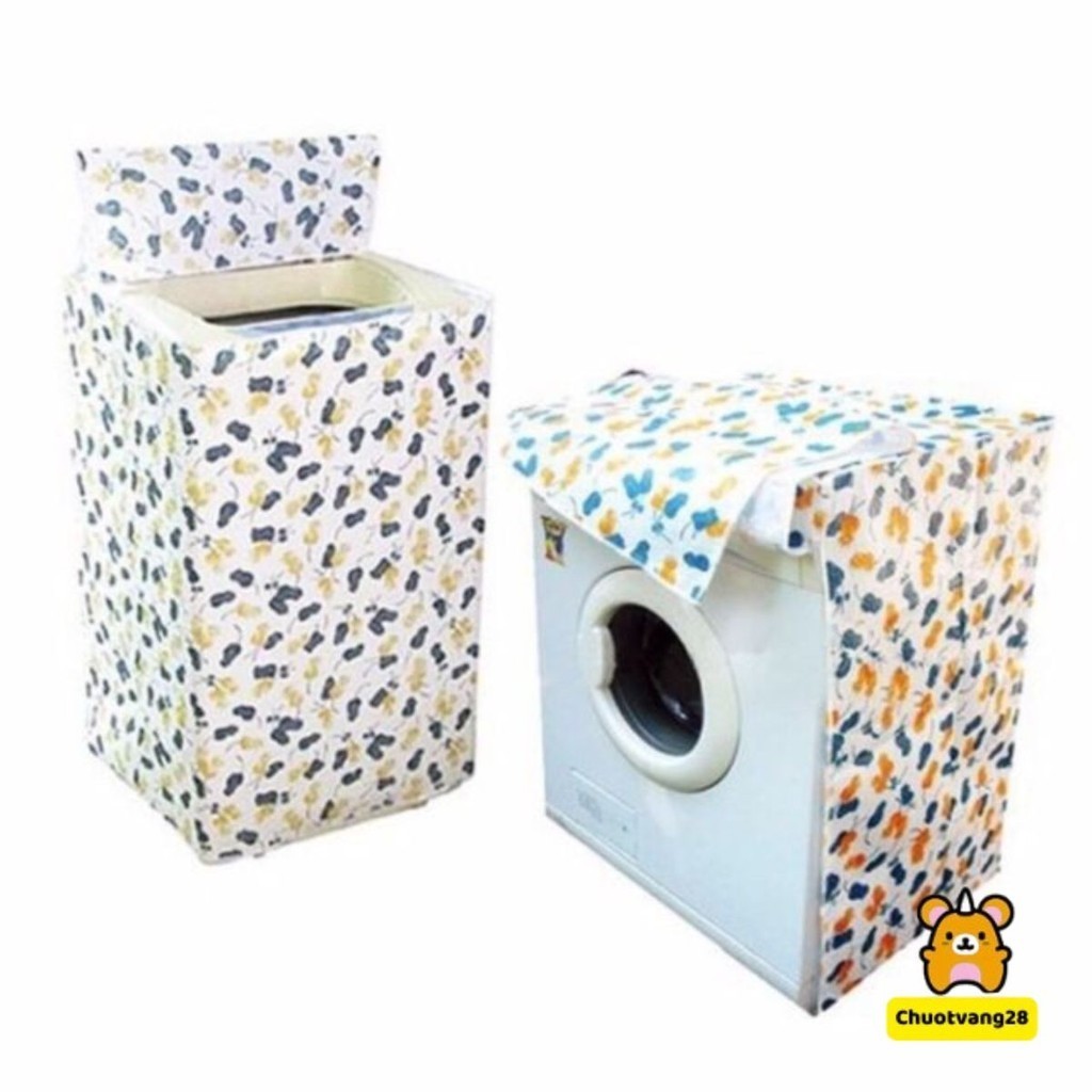 Vỏ bọc máy giặt chống thấm chống bụi dành cho máy giặt cửa trước ngang và cửa trên
