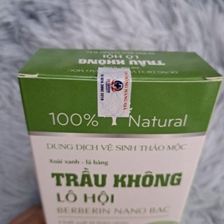 Dung dịch vệ sinh  thảo mộc Trầu không Lô hội Berberin Nano Bạc hỗ trợ dưỡng ẩm làm sạch TP10