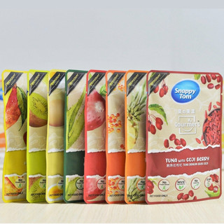 [COMBO] Pate Snappy Tom Trái Cây Gói 70g, Pate Cho Mèo Xuất Xứ Thái Lan Giàu Vitamin Và Khoáng Chất Pet Kool