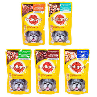 [COMBO] Pate Pedigree Gói 130g, Pate Cho Chó Con Và Trưởng Thành Cao Cấp Từ Thái Lan 6 Vị Đa Dạng Pet Kool
