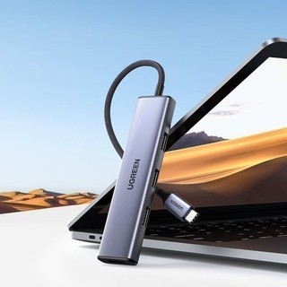 Bộ chia Type-C ra 4 cổng USB 3.0 UGREEN 20841 Vỏ nhôm cao cấp - Hàng phân phối chính hãng