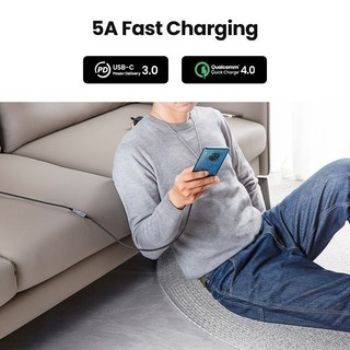 Cáp nối dài USB Type C 3.1 gen2 Ugreen US372 | Tốc độ truyền dữ liệu 10Gbps | Truyền 4K@60HZ | Bảo hành 18 tháng | 30205