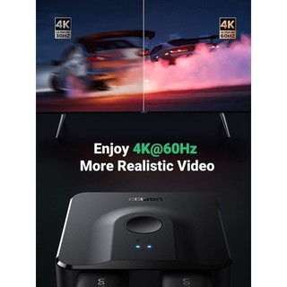 Bộ chuyển đổi hai chiều HDMI UGREEN 70607 hỗ trợ 4K, tốc độ cao - Hàng phân phối chính hãng