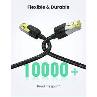 Cáp mạng CAT7 OD5.5mm truyền dữ liệu giữa các máy tính chính hãng UGREEN NW150 dài 0.5-5m