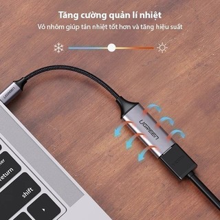 Bộ chuyển đổi USB TYPE C sang HDMI UGREEN CM297 | Chuẩn HDMI 2.0 | Chipset VL100 và PS176 - Bảo hành 18 tháng 1 Đổi 1