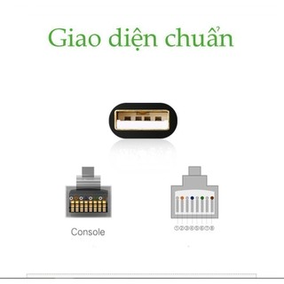Dây cáp USB 2.0 sang RJ45 FTDI UGREEN CM204 | Chuẩn 8 pin | Chipset FTDI FT-232 | Bảo Hành 18 Tháng 1 Đổi 1 50773 60813