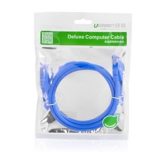 Dây mạng bấm sẵn 2 đầu Cat6 UTP Patch Cords UGREEN NW102 (xanh da trời)