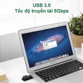 Đầu đọc thẻ SD TF chân cắm USB 3.0 UGREEN CM104 Truyền tải dữ liệu nhanh chóng | Thiết kế nhỏ gọn BH 18 Tháng 1 Đổi 1