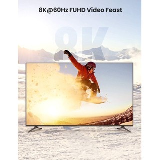 Cáp HDMI 2.1 48Gbps Ugreen HD135 Hỗ trợ phân giải 8K/60Hz | Sử dụng cho Xiaomi PS5 HUB USB | BH 18 tháng 1 đổi 1 70319