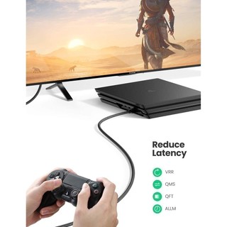 Cáp HDMI 2.1 48Gbps Ugreen HD135 Hỗ trợ phân giải 8K/60Hz | Sử dụng cho Xiaomi PS5 HUB USB | BH 18 tháng 1 đổi 1 70319