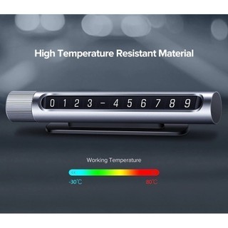 Bảng cài số điện thoại đặt trên xe hơi khi đỗ xe Ugreen LP151| Mặt số phủ nam châm |Độ bền cao| Bảo Hành 18 Tháng 1 Đổi1
