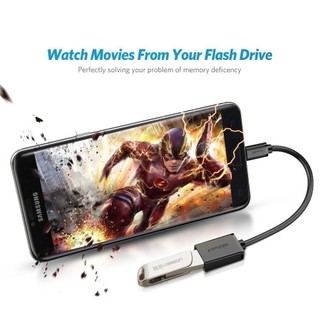 Dây Micro USB 2.0 OTG UGREEN US133 | Vỏ PVC cao cấp | Tốc độ truyền tải dữ liệu 480Mbps | Bảo hành 18 tháng