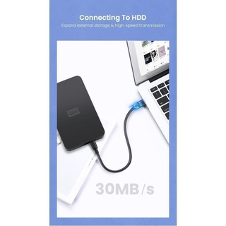 Cáp sạc USB 2.0 sang mini USB UGREEN US132 | Hỗ trợ tốc độ 480Mbps | Dễ dàng sử dụng | Bảo Hành 18 Tháng 1 Đổi 1