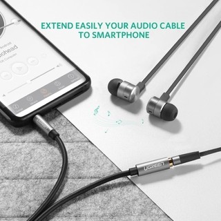 Dây AV nối dài 3.5mm UGREEN AV118 |  Đầu mạ vàng hỗ trợ mic  | Vỏ cáp làm từ nhựa TPE | Bảo hành 18 tháng 1 đổi 1 10592
