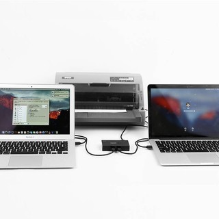 Bộ chuyển mạch chia sẻ USB 2.0 - 2 vào 1 - UGREEN US158 - 30345 (đen)