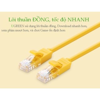 Cáp mạng đúc sẵn 2 đầu Cat 5 Ugreen NW103 - Hàng phân phối chính hãng - Bảo hành 18 tháng