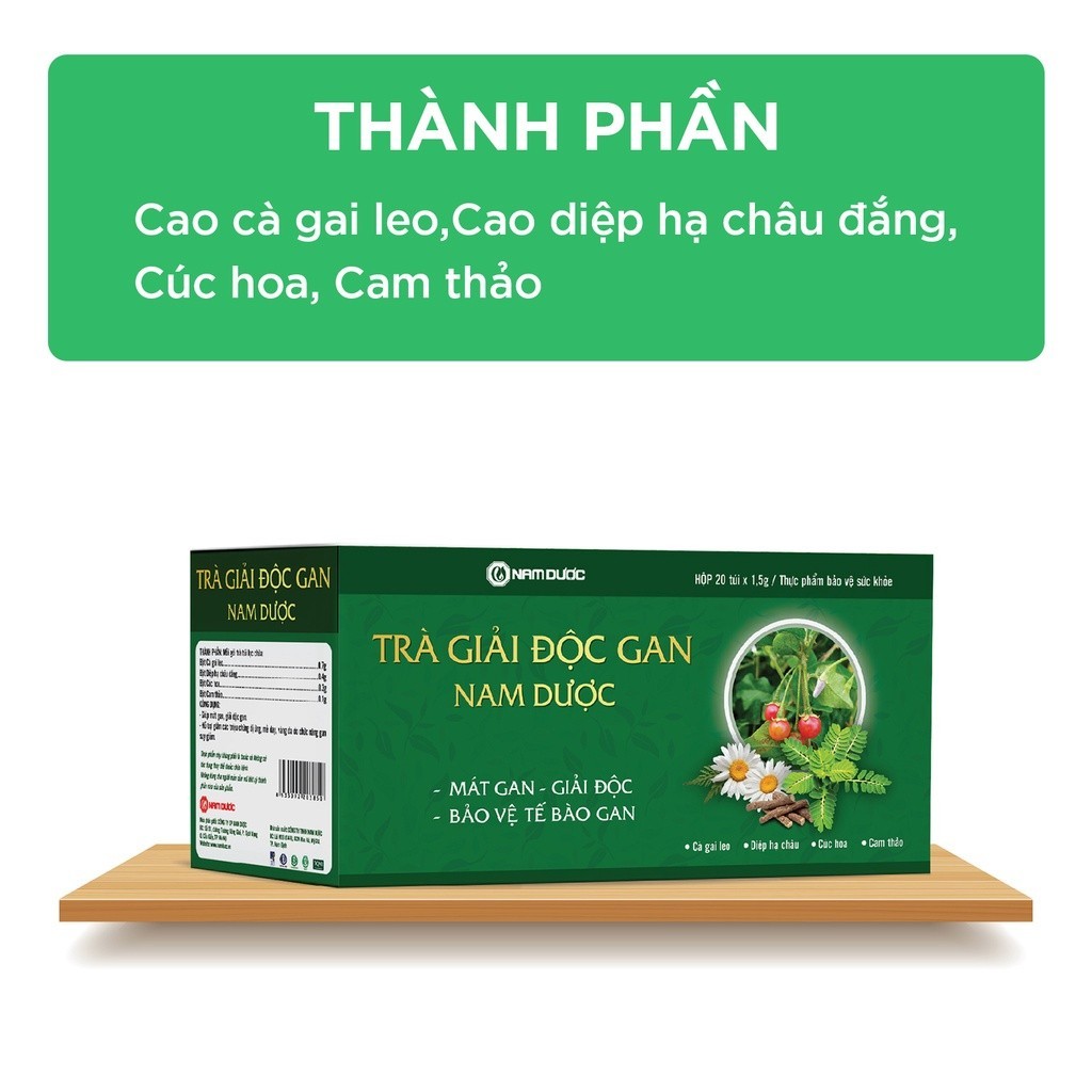 Ảnh Combo Hamega Và Trà Giải Độc Gan Nam Dược Hỗ Trợ Giải Độc Gan, Mát Gan, Giải Rượu Và Tăng Cường Chức Năng Gan 4