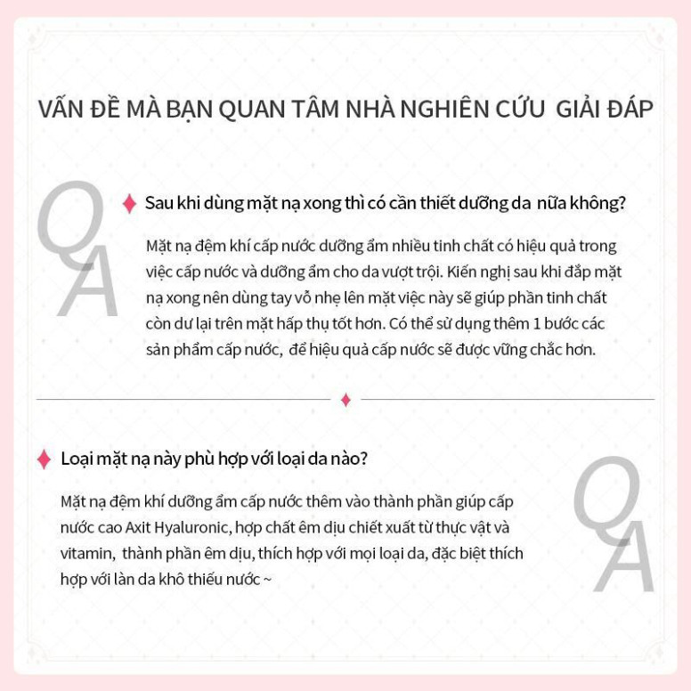 Mặt Nạ Mask Family Cung Cấp Dưỡng Chất Air Cushion, Giúp Da Trắng Sáng, Mềm Mịn, Tăng Độ Đàn Hồi Da